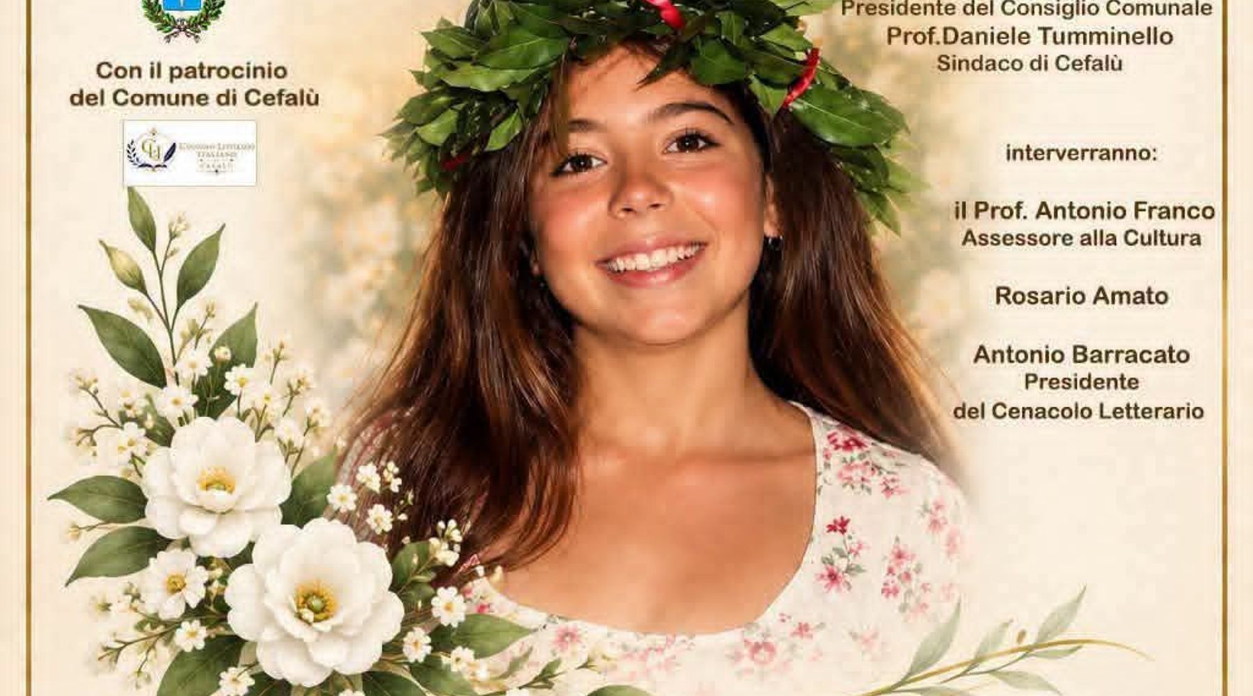 Cefalù. Recital di poesie per ricordare Ginevra Amato