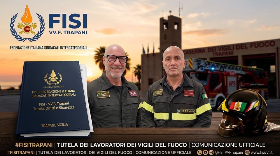 Prima uscita ufficiale per la segreteria provinciale FISI Vigili del Fuoco