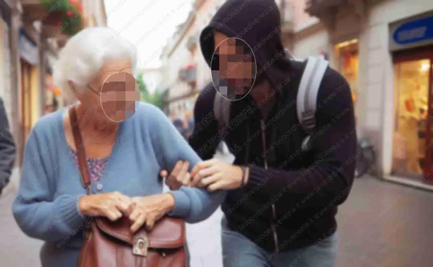 Anziana scippata a Trapani: pare sia stata una telefonata a convincerla a scendere in strada