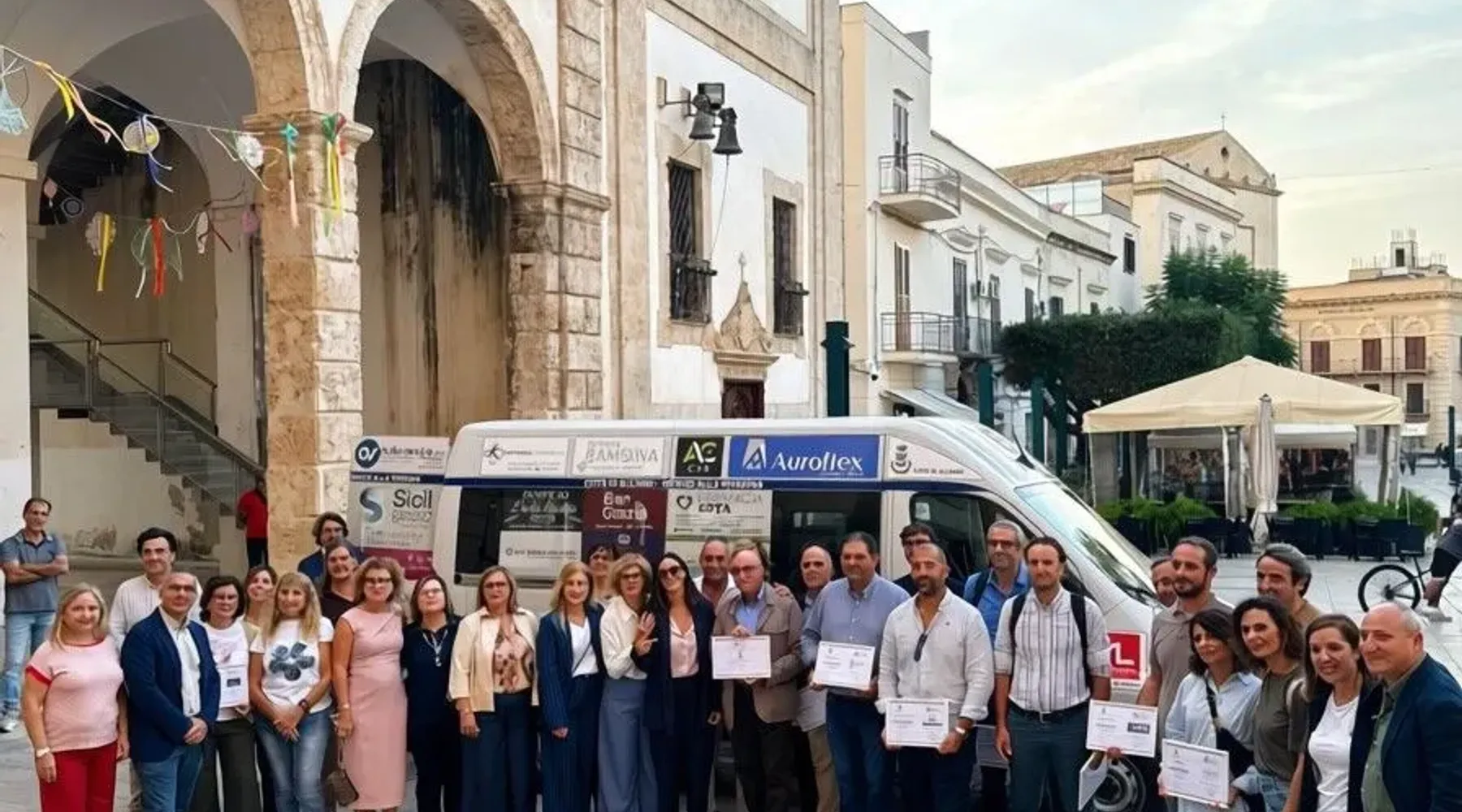 Alcamo: arriva un nuovo pulmino per il trasporto delle persone con disabilità