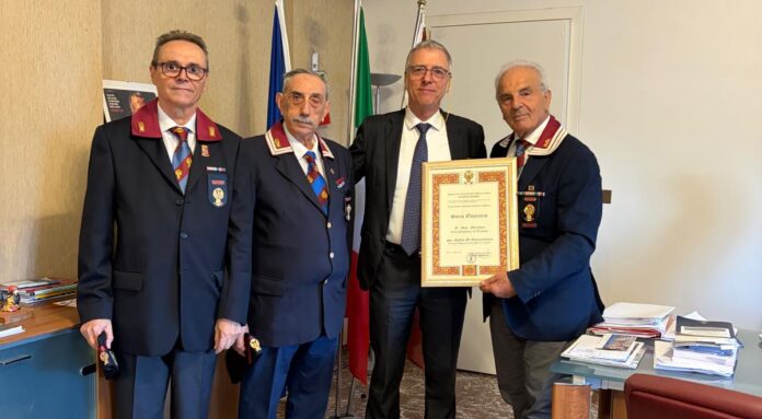 Il Questore di Trapani socio onorario dell' ANPS