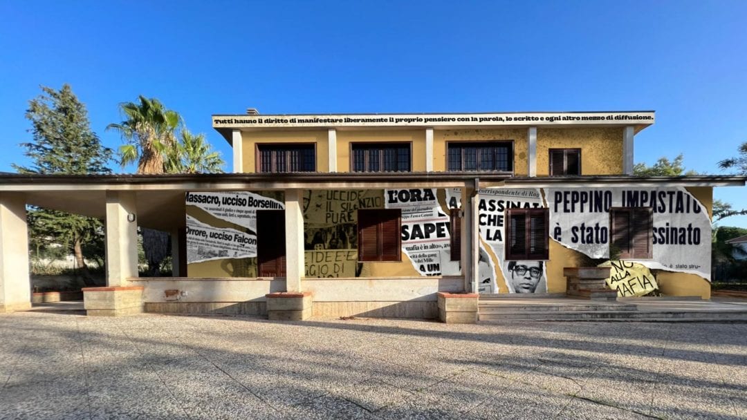 ‘Villa della Legalità’ e murales a Borgetto. Rao accusa La Vardera per colpire Maniaci