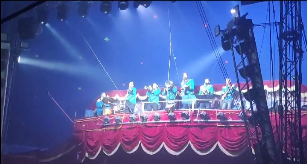 Ad Alcamo unico circo in Italia con una vera orchestra dal vivo