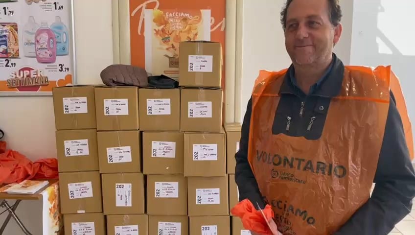 Colletta alimentare, tante le donazioni ad Alcamo