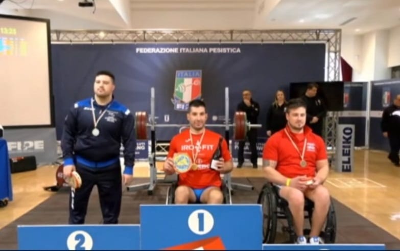 Sport paraolimpico, è alcamese il campione italiano di pesi powerlifting. Ha sollevato 146 KG