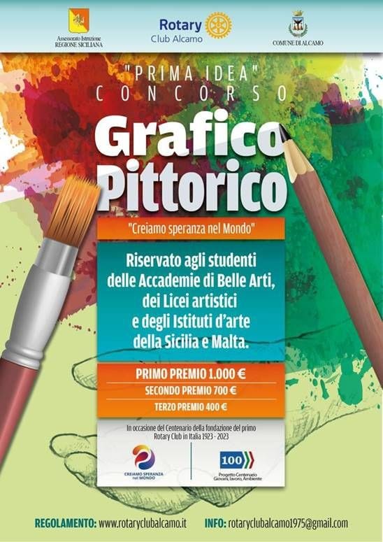 "Prima idea", concorso del Rotary Club Alcamo nel centenario della sua fondazione