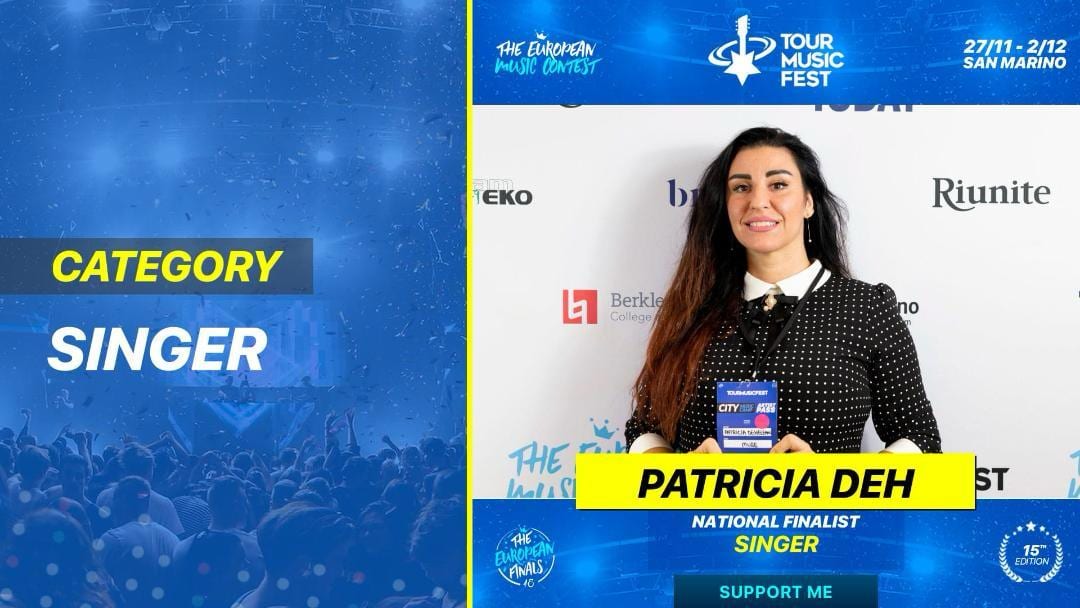 Dalla lirica alla musica leggera, la 'castellammarese' Patricia alle finali del ‘Tour Music Fest’
