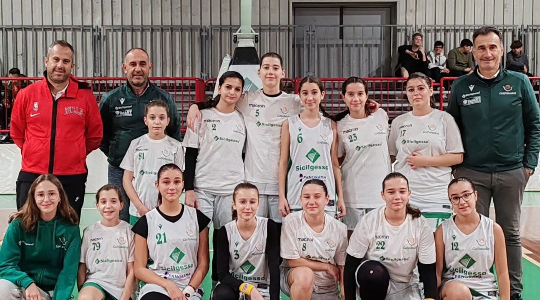 Basket, dopo trent'anni torna il marchio Sicilgesso. Esordio vincente per l'under 14 della 'Golfo'