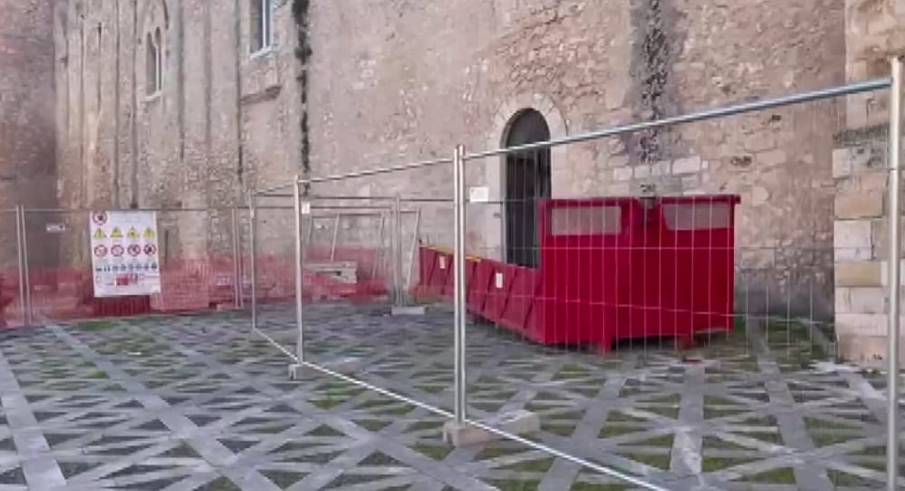 Iniziati ad Alcamo i lavori di consolidamento del castello dei conti di modica