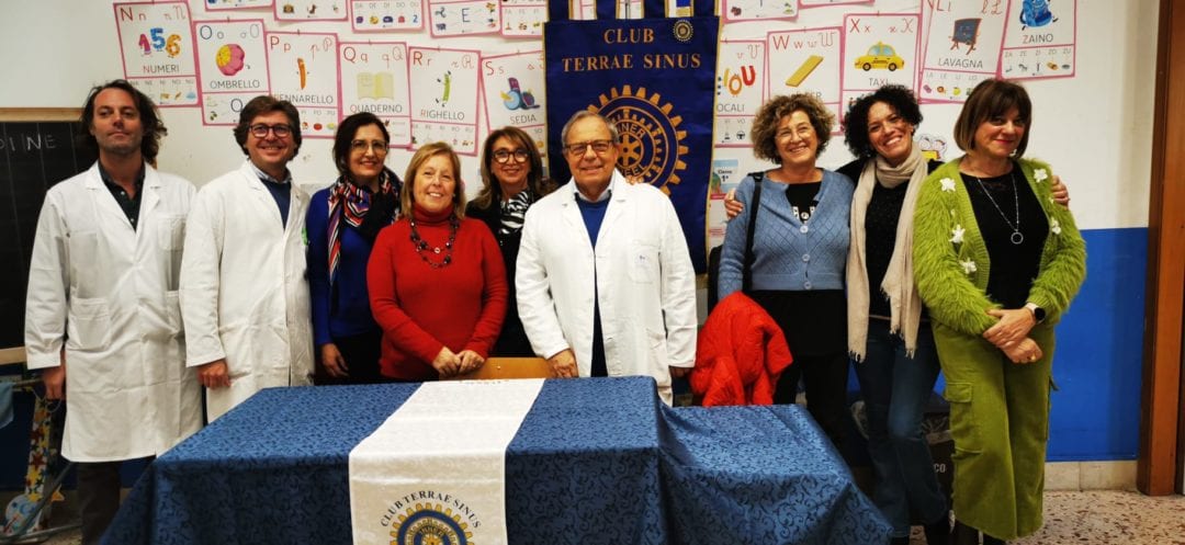 Screening gratuiti a 100 bambini dell'I.C. "Gramsci" di Cinisi. L'iniziativa del Club Inner Wheel Terrae Sinus