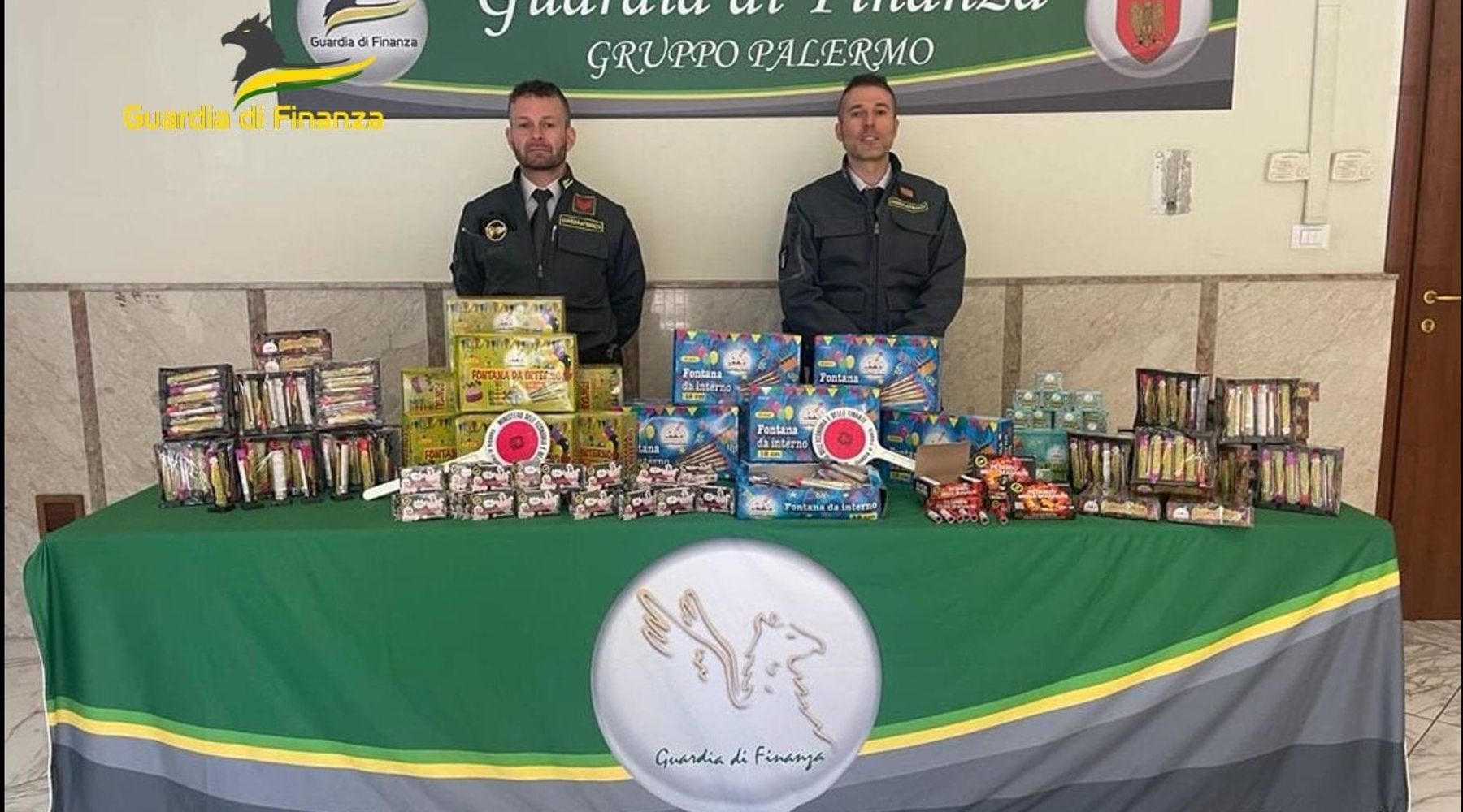 Prevenzione da ‘botti’ e giochi pirotecnici. Sequestro a Palermo da due tonnellate