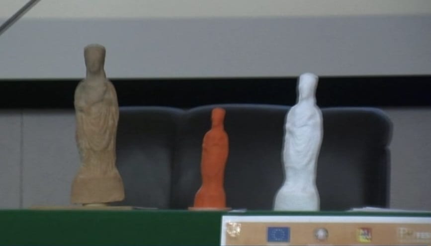 Da statuetta millenaria a 'pupa di zucchero' grazie alla scansione 3D e al 'Living Lab'