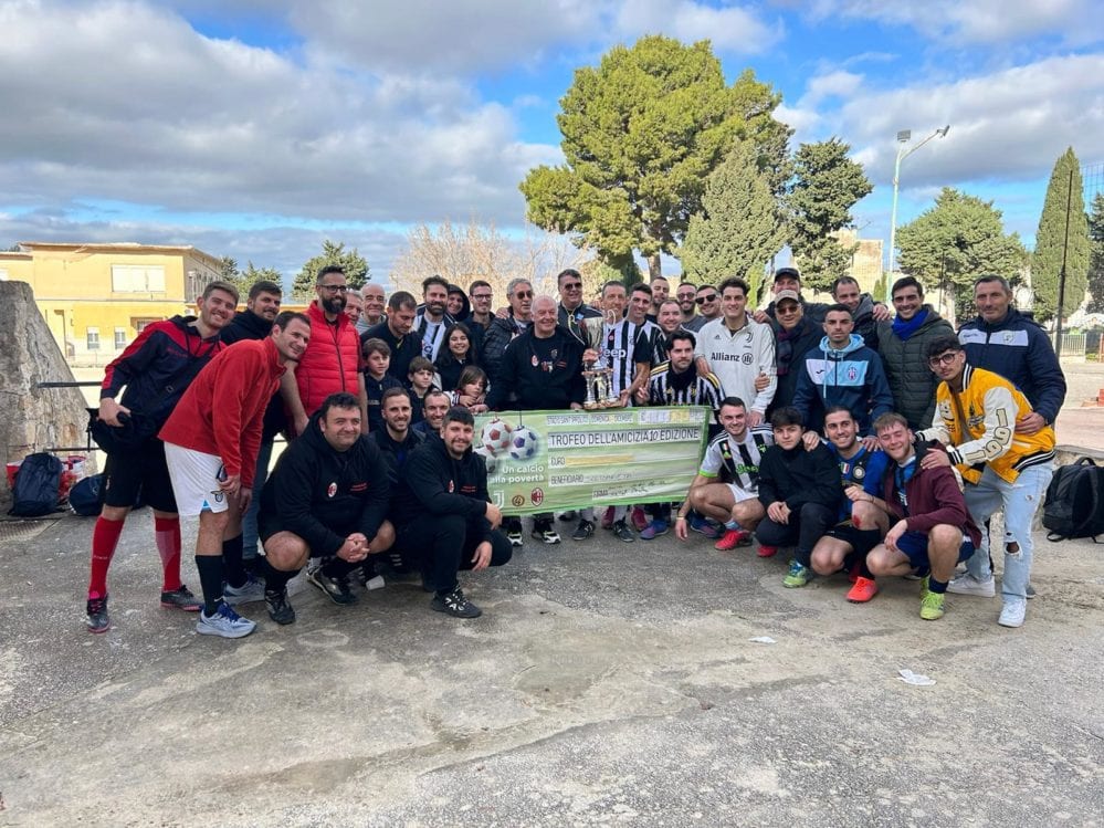 ‘Torneo dell’Amicizia’ ad Alcamo, vince lo Juventus Club. 550 euro in beneficenza