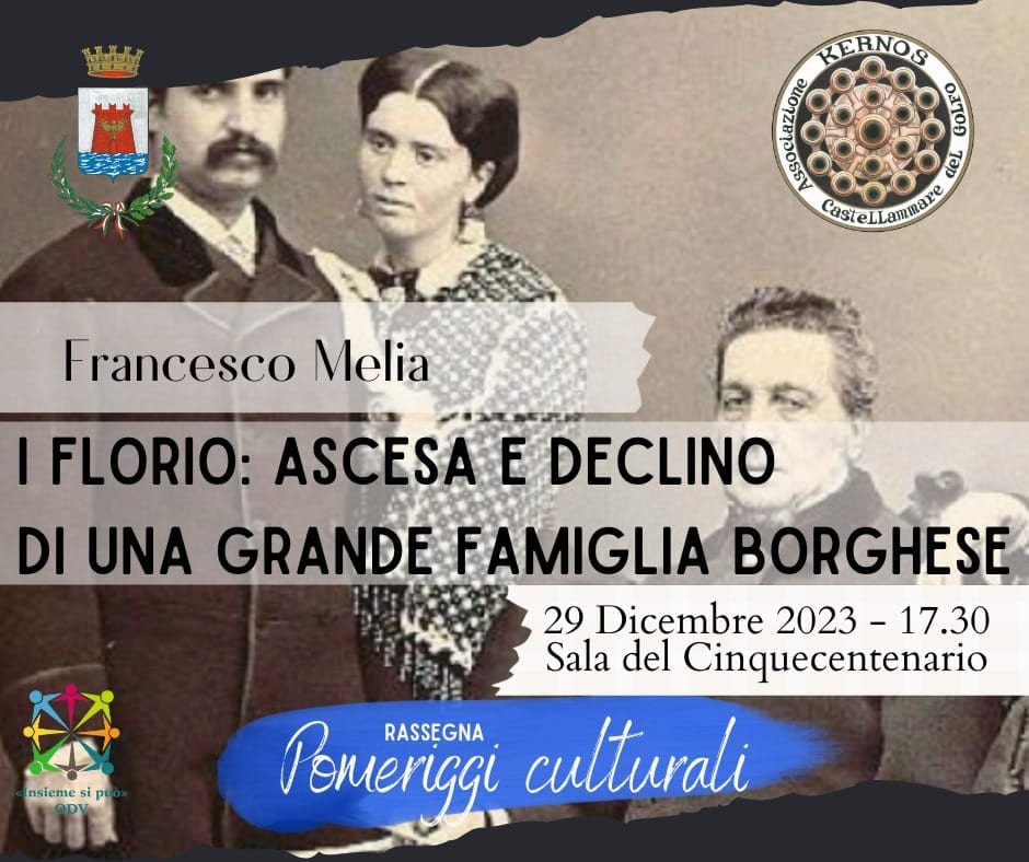 'Pomeriggi culturali', a Castellammare del Golfo evento dedicato alla famiglia dei Florio