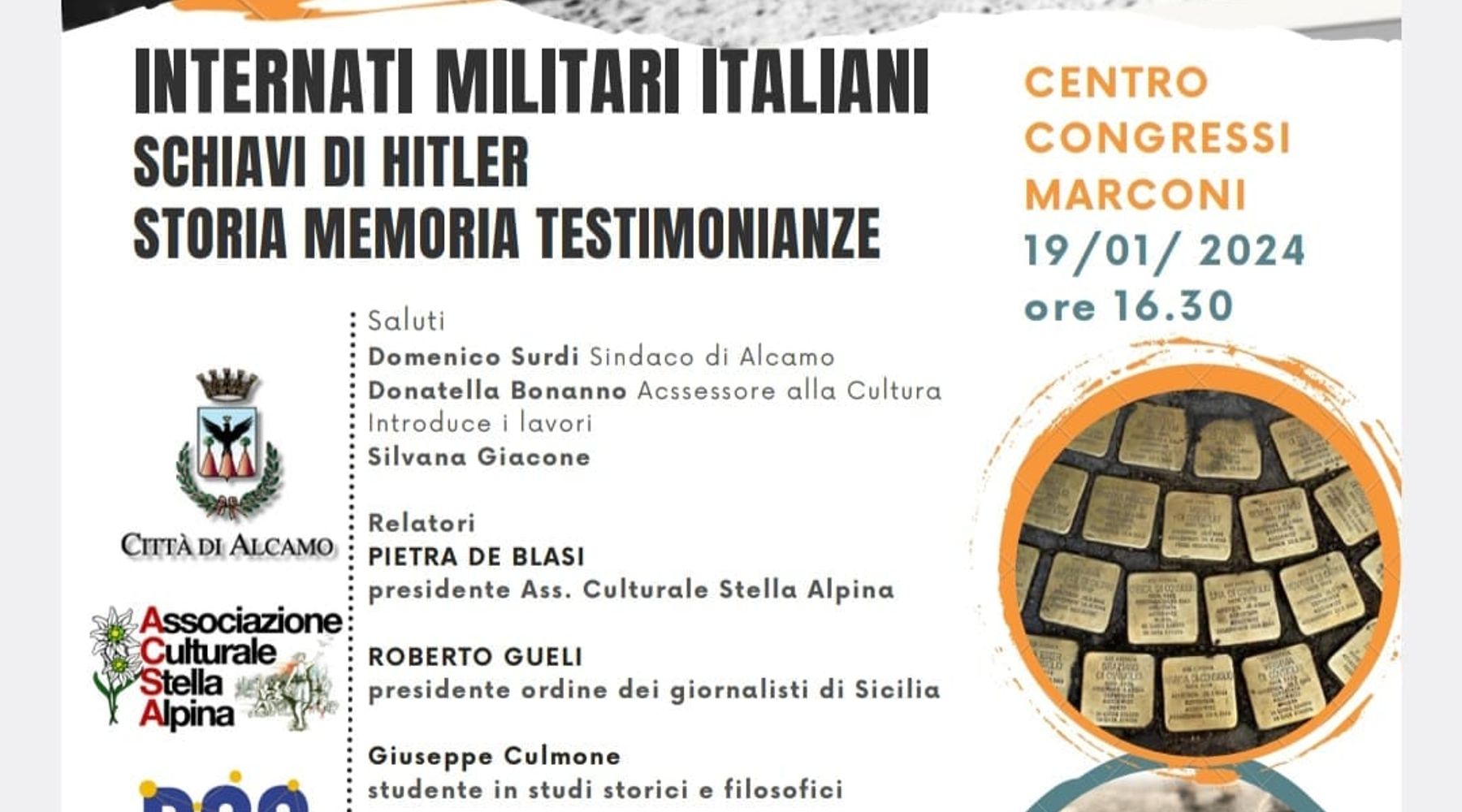 Evento al Marconi di Alcamo. Storia e testimonianze di prigionieri dei nazisti