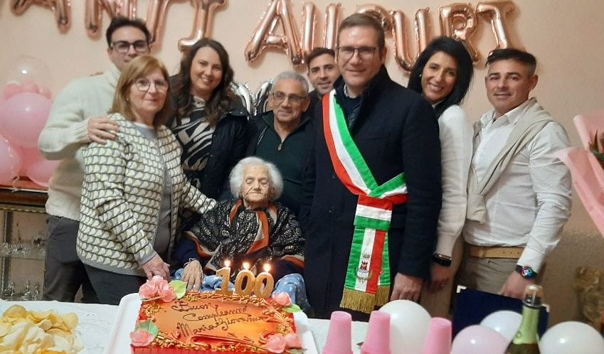 Ancora una centenaria a Castellammare del Golfo, è la terza del 2024