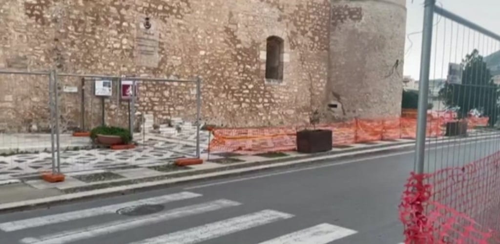 Lavori nel centro storico di Alcamo, oggi un cantiere a cielo aperto