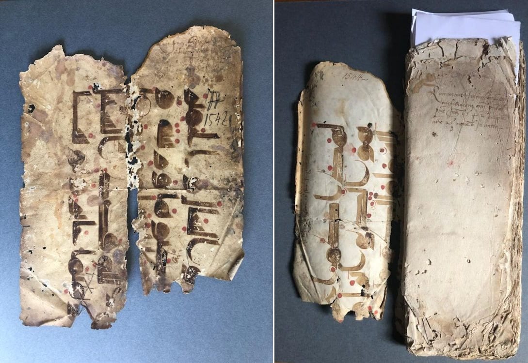 Raro frammento del ‘Corano’ scoperto all’Archivio Diocesano di Trapani. Scritto su pelle di pecora