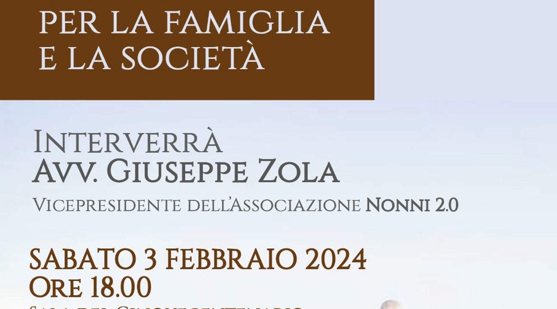 ‘Gli anziani: una risorsa per la famiglia e la società’, evento a Castellammare del Golfo