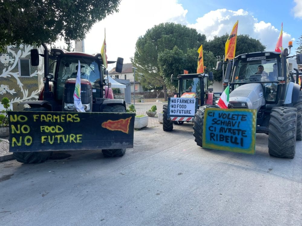 Due giornate di mobilitazione a Marsala, per la crisi in agricoltura