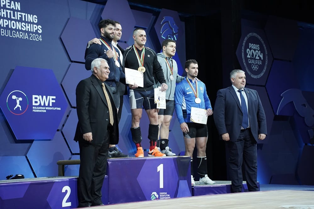 Pizzolato vice-campione d'Europa, battuto solo da Nasar. Il pesista si prepara alle Olimpiadi