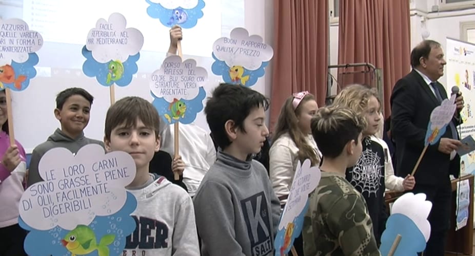 ‘Fish for kids’, benefici del pesce azzurro spiegato ai più piccoli. Iniziativa del Rotary Club di Alcamo