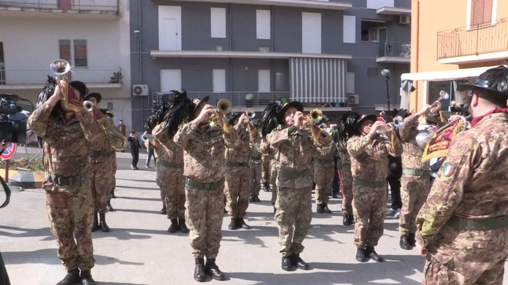 ‘Unità d’Italia’, restyling al Monumento dei Caduti di Borgetto. Presente Fanfara
