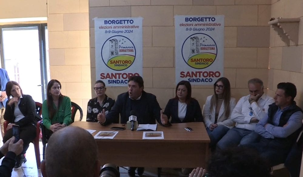 Amministrative, Santoro ufficializza. Presentata ‘Primavera Borgettana’