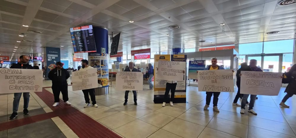Tassisti di ‘Punta Raisi’ in protesta, concorrenza sleale di azienda bus. ANAV smentisce