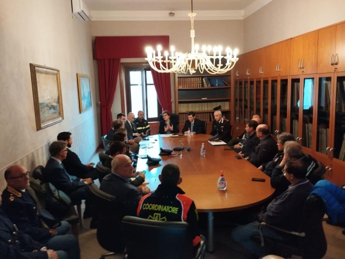 Prevenzione incendi, vertice in Prefettura a Trapani