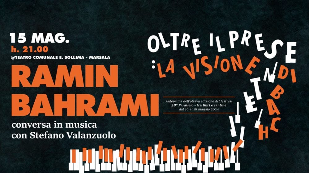 Festival ‘38° Parallelo’, anteprima mercoledì con Bahrami al ‘Sollima’ di Marsala (Interviste)