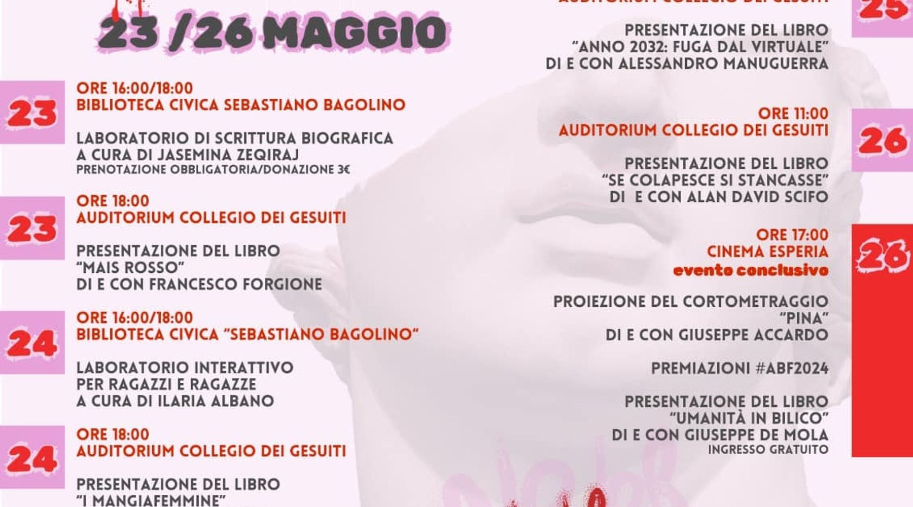 Torna ad Alcamo l’appuntamento col festival del libro