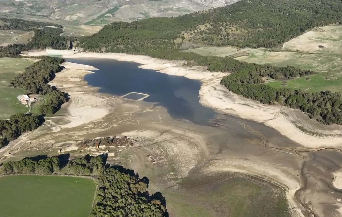 Emergenza siccità. Sempre meno acqua nelle dighe siciliane