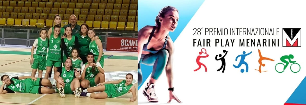 Premio nazionale ‘Fair Play Menarini’ alla Golfobasket U14. Consegna a Roma, nel salone d’onore del CONI (VIDEO)