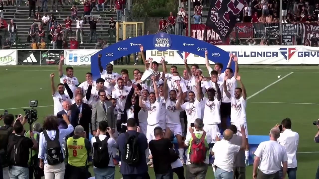 Calcio. Il Trapani vince anche la Coppa Italia. Ribaltato l’1 a 0 subito in casa (Intervista)