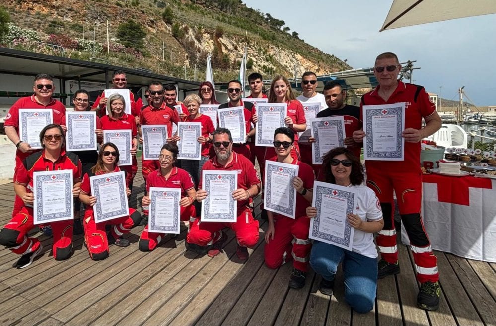 Croce Rossa di Alcamo, passaggio delle consegne. Distribuiti incarichi operativi (VIDEO)