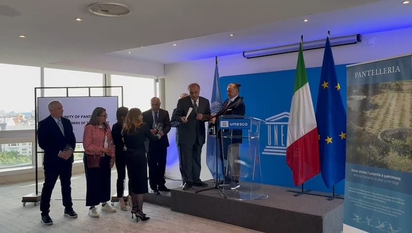 Pantelleria festeggiata, all’UNESCO, la ‘vite ad alberello’. Presenzia diplomatico alcamese (Interviste)