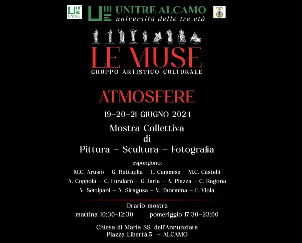 ‘Atmosfere’, mostra collettiva all’Annunziata di Alcamo (intervista)