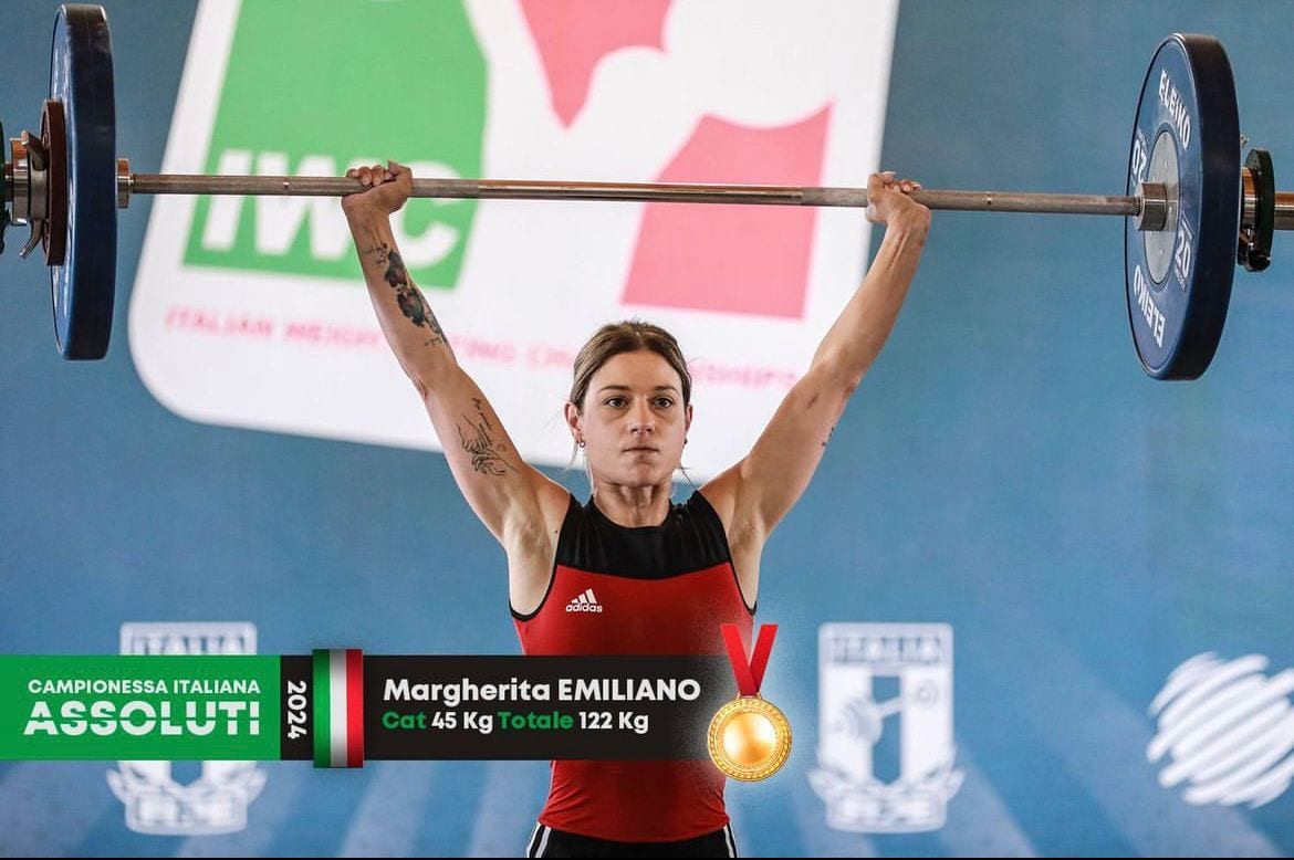 Pesi, piccola ma d’acciaio. Margherita Emiliano vince campionati italiani assoluti (Intervista)