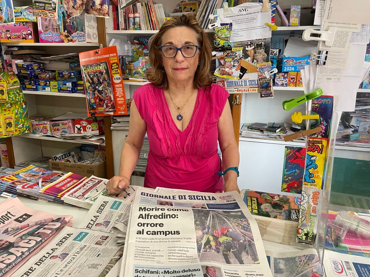 Chiude la storica edicola della via Mazzini di Alcamo