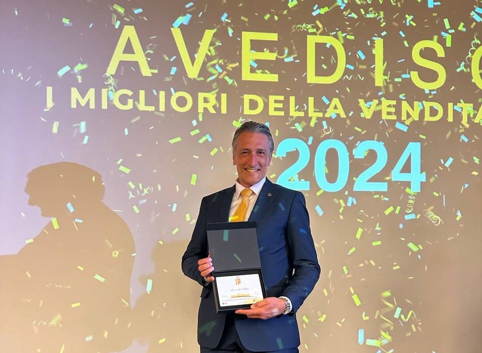 L’alcamese Leo Colletta premiato a Parma, ‘I migliori della vendita’ evento di Avedisco