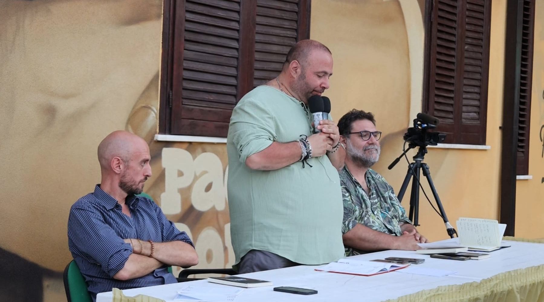‘Fiaccole di Verita’, nella villa confiscata di Borgetto. Opere ed autori a confronto (Interviste)