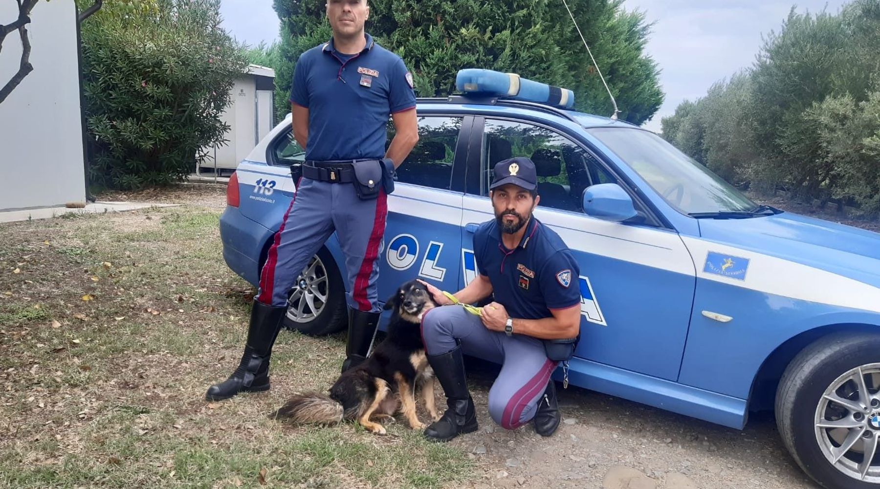 Polizia contro l’abbandono dei cani. Campagna #senontiportononparto (Intervista)