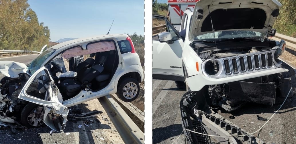 Scontro violentissimo e auto distrutte. Donna alcamese in gravi condizioni