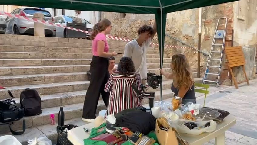 Piazza Ciullo di Alcamo diventa set cinematografico. Riprese per ‘L’uomo dimenticato’ (interviste)