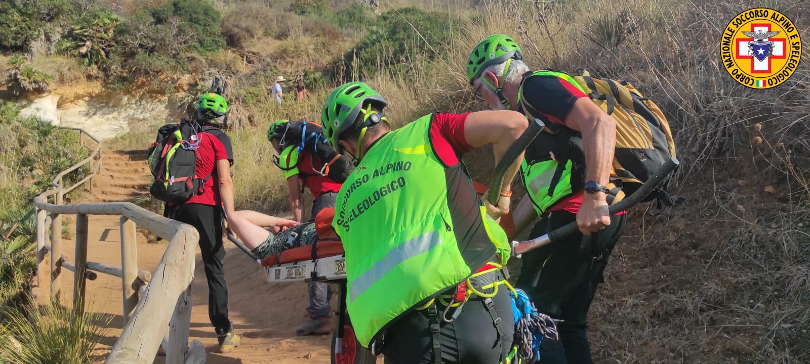 Altro incidente lungo i sentieri dello Zingaro, a ‘Capreria’ soccorso un turista polacco (VIDEO)