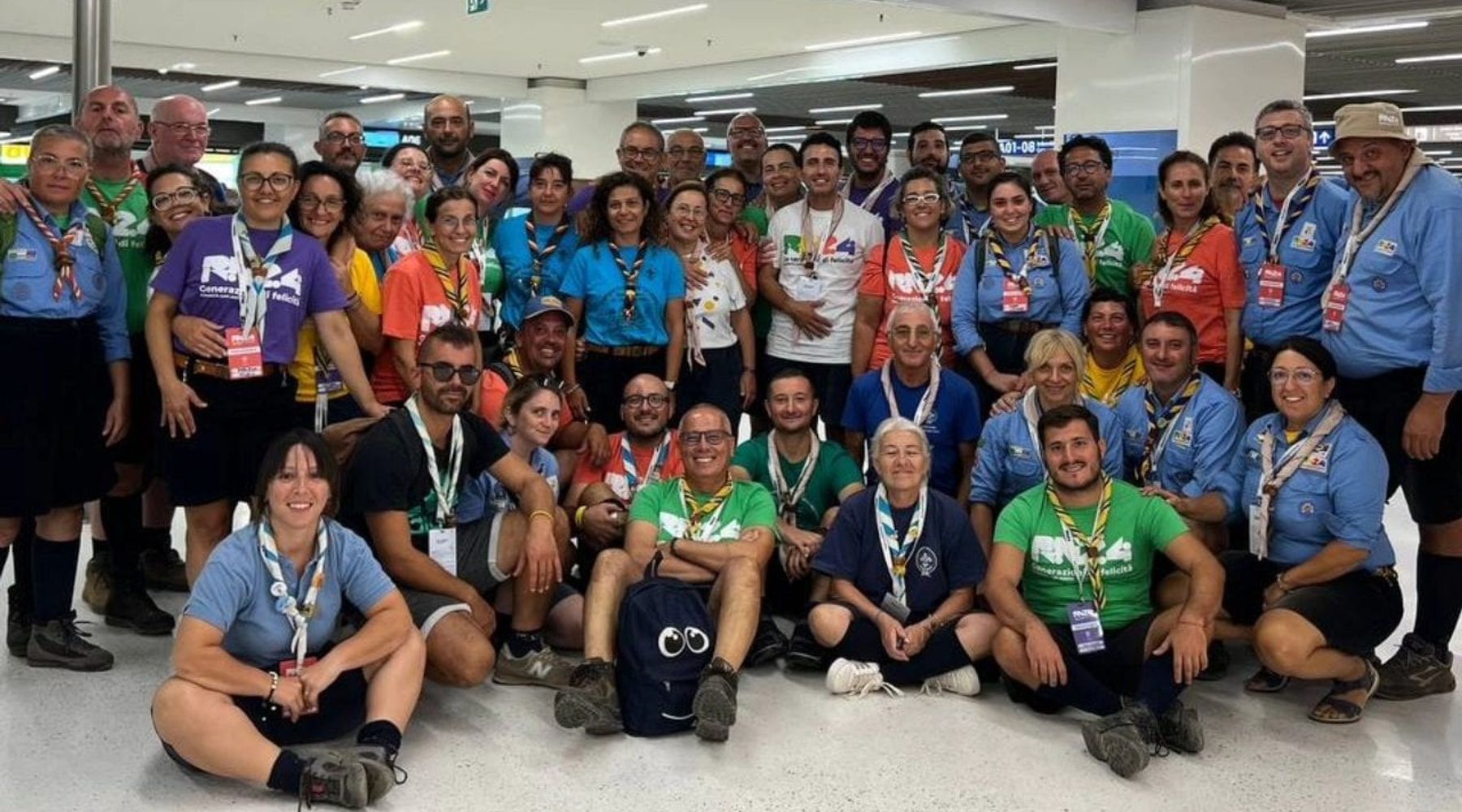 Raduno nazionale scout. Delegazione alcamese agli incontri di Verona