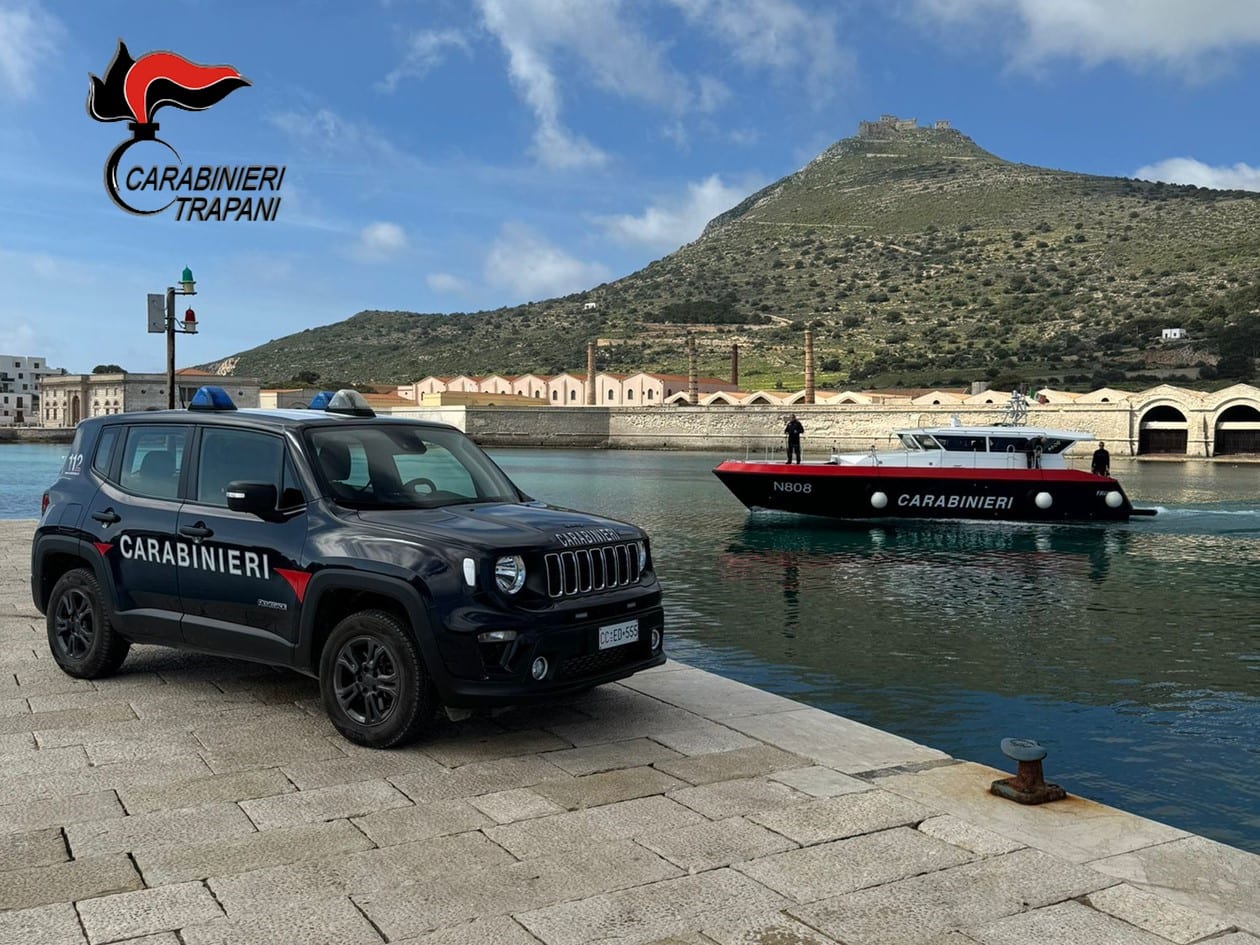 Ladro seriale catturato dai carabinieri di Favignana