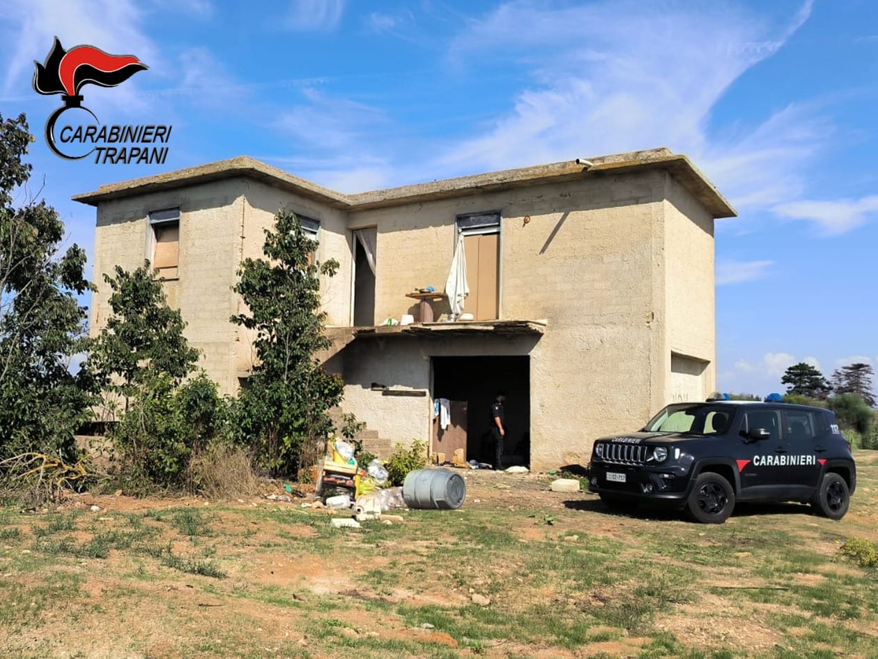 Controlli a Castelvetrano in case abbandonate, occupate abusivamente