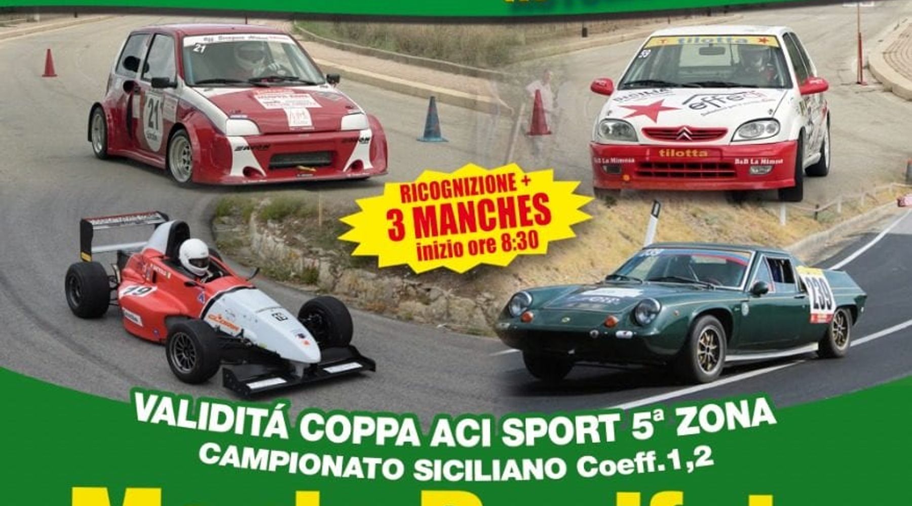 Domenica gara di slalom sul Monte Bonifato, evento di ‘Promoter Kinisia’